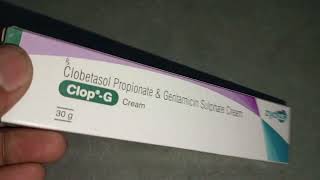 Clobetasol Propionate amp Gentamicin Sulphate Cream Uses In Hindi  Clop  G Cream Uses amp Side Effect [upl. by Guimond]