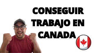 5 páginas para conseguir trabajo en Canadá 2021 🇨🇦 [upl. by Hgielac]