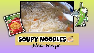 Soupy Noodles recipe  How to make Soupy Noodles recipe  Recipe By Homeal [upl. by Festus]