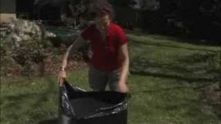 Leaf bag liner for doing yard work by yourself  Instant Trash Can [upl. by Leora]