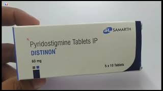 DISTINON Tablet  Pyridostigmine Tablets  DISTINON 60mg  DISTINON 60mg Tablet Uses Side effects [upl. by Salisbarry311]