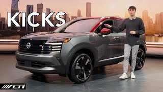 2025 Nissan Kicks SR First Look  Bigger Boxier and now with AWD [upl. by Dorsman48]