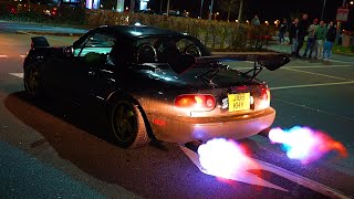 Mazda MX5 Compilation  Sounds Accelerations Burnouts amp More [upl. by Claudell]