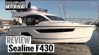 Sealine F430  Review  Motor Boat amp Yachting [upl. by Lorry]