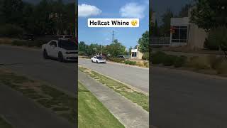 Hellcat Whine 🤩 cartok viralvideo viralshorts sportscar [upl. by Rance]