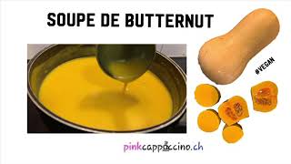 Soupe de butternut [upl. by Rolyak]