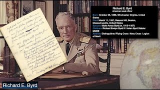 Lost Diary of Admiral Richard E Byrd [upl. by Hewet]