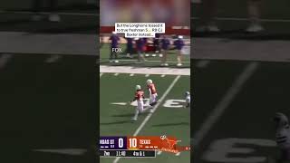 The Texas offense executed the fake QB sneak to perfection 🔥 shorts [upl. by Ybrek]