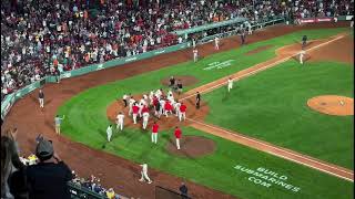 Let’s go Red Sox  fenwaypark redsox boston baseball match [upl. by Adierf]