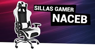 ¿Las SILLAS GAMER más COMODAS y ECONÓMICAS  Sillas Gamer Naceb [upl. by Akeem]