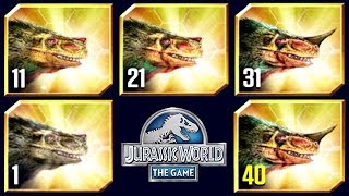 NEW PROCERATOSAURUS VIP MAX LEVEL FEEDING JURASSIC WORLD [upl. by Blaise]