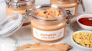 AnneMarie Makes Pumpkin amp Clay Face Mask  Bramble Berry [upl. by Nnorahs]