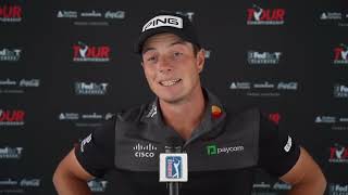 Viktor Hovland Sunday Flash Interview 2024 Tour Championship © PGA Tour [upl. by Herby]