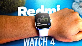 Redmi Watch 4 con Xiaomi HyperOS  Reloj Inteligente Redmi 4 es PERFECTO [upl. by Smart]