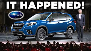 Subaru CEO Reveals ALL NEW 2024 Subaru Forester And You Wont Believe What Happened [upl. by Oloap]