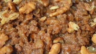 Akhrot Ka Halwa RecipeWinter Special Walnut Halwa RecipeEasy Recipe [upl. by Lebiram]