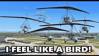 FSX Trolling Ultralights INVADE a Multiplayer Session Steam Edition [upl. by Atteloiv]