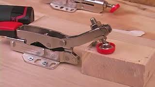 BESSEY Self Adjusting Toggle Clamp  reveiw [upl. by Citarella]