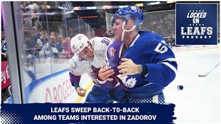 Toronto Maple Leafs sweep week backtoback among teams reportedly interested in Nikita Zadorov [upl. by Lhamaj]