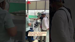 Malaysia Customers Visiting livestock poultry feedmachine machine factory unit feed [upl. by Lumbard]