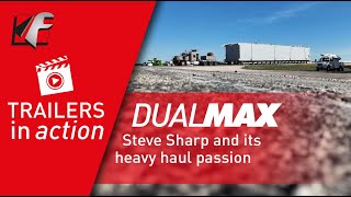 Faymonville DualMAX Steve Sharp and its heavy haul passion [upl. by Oicaroh]