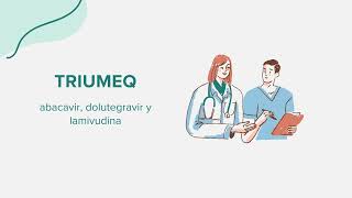 Triumeq abacavir dolutegravir y lamivudina  Drug Rx Información SpanishEspañol [upl. by Brigitta]