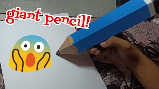 Giant Pencil Unboxing and Reviews  Pentastic Jay [upl. by Shakespeare161]