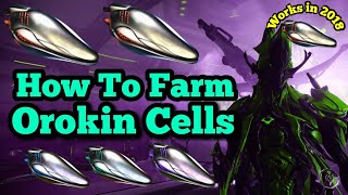 Best Orokin Cell Farm  Warframe Orokin Cell Farming Guide [upl. by Eimor]