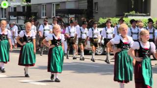 Festumzug 200 Jahre Stadtkapelle Sonthofen  Alexander Fleischer [upl. by Solhcin205]