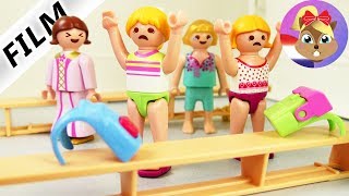 Playmobil Film Nederlands KLEREN NA HET SPORTEN VERSTOPT  Wie wil Hannah en Pia te grazen nemen [upl. by Lacim]