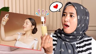 BIAR KAYAK NIKITA WILLY GLOWINGNYA KITA COBA PAKE INI 😍  dAlba White Truffle First Spray Serum [upl. by Yrnehnhoj918]