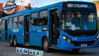 CAIO APACHE VIP 4  VOLVO B270F 6x2  CARRO DE TESTES ITAMARACÁ TRANSPORTES💙 [upl. by Cook]