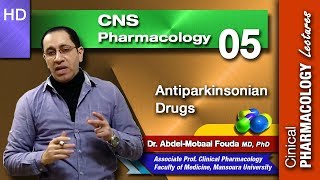 CNS Pharmacology Ar 05 Antiparkinsonian drugs [upl. by Keifer]