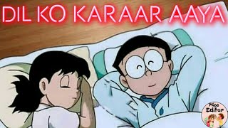 Dil ko Karaar aaya Reprise Nobita and shizuka love song JalRajOfficial [upl. by Aracahs943]