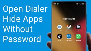 How To Open Hide Apps In Dialer Without Access Code  Hide app access code not working [upl. by Raman]