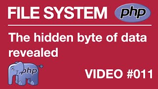 PHP  FILE SYSTEM  BEGINNER  Hidden Byte 011  Tips from a Self Taught Developer [upl. by Ahtelrac]