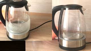 Легко и быстро очистить чайник от НАКИПИ How to descale a Kettle [upl. by Yetta]