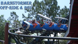 Barnstormer Off Ride  Partial POV 1998 Magic Kingdom Junior Roller Coaster  NonCopyright [upl. by Marduk]