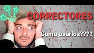 CURSO DE MAQUILLAJE CORRECTORES 1 Como tapar las ojeras y manchas del rostro [upl. by Malha]