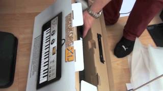 Korg Microkorg XL Unboxing [upl. by Jephum812]