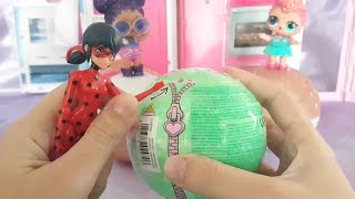 Miraculous Ladybug apre una LOL Surprise Serie 2 Unboxing in italiano [upl. by Slyke]