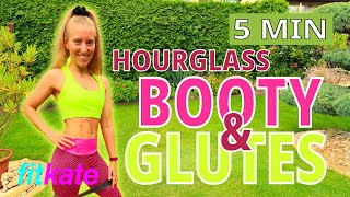 HOW TO GET AN HOURGLASS FIGURE  At Home Workout  No Equipment no repeat [upl. by Petronilla]