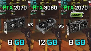 RTX 2070 vs RTX 3060 vs RTX 2070 Super 게임 성능 비교 오버워치 배그 with 라이젠 5600X [upl. by Melisande]