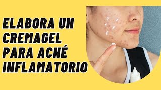 Cremagel antiacné con clindamicina e indometacina [upl. by Imim]