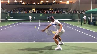 Ultimate Rafael Nadal Practice Intensity Court Level View Full ATP Tennis Training Session [upl. by Westlund]