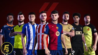 LaLiga EA Sports Official Kits 202425 vol 2  PES 2021 amp FL24 [upl. by Cassella962]