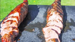 Grilled Pork Loin on the BBQ  How to Grill Pork Tenderloin [upl. by Rector]