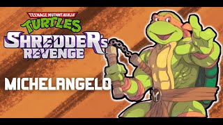 TMNT Shredders Revenge Full Playthrough Michelangelo Part 2 [upl. by Enneirb]