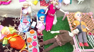 Barbie All Day Routine In Urdu  Mari Ki Kahani🍹🍹Ep100juse😋🥂🍹🍒🍊🍓 Barbie morning routine [upl. by Torrin367]