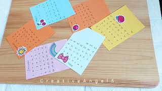 Desk ൽ വെക്കാൻ cute Calendar ഉണ്ടാക്കാം 😱How to make easy desktop calendar with paperpaper craft [upl. by Darnoc]